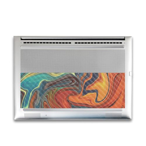 Image of Carbon Fiber Gaming Skin Compatible with HP Envy x360 16 inch (2023) - Lava Water - Premium 3M Vinyl Protective Wrap Decal Cover - Easy to Apply | Crafted in The USA by MightySkins