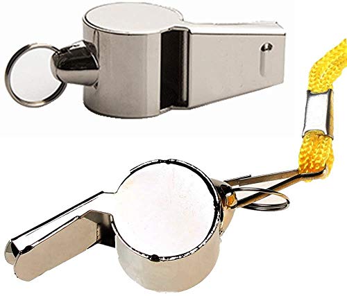 JS 2 Pezzi Fischietto da Arbitro e Allenatore in