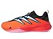 adidas Unisex Dame Certified 3 Basketball Sneaker, Solar Red/Black/White, 12 US Men