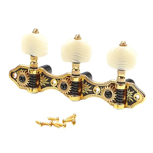 GOOHOCHY 1Set Classical Guitar Tuning Pegs Durable Guitar for Acoustic and Electric Guitars Precise Sound Performance Smooth Operation Configuration