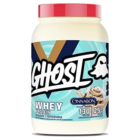 GHOST WHEY Protein Powder, Cinnabon Cover