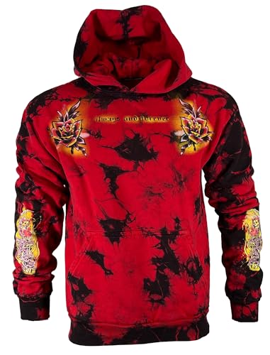 Xtreme Couture Rebel Saint by Affliction Men's Hoodie Reaper Heavyweight Premium Quality Hood2