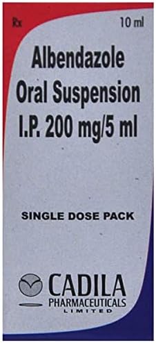 Albendazole - Bottle of 10 ml Oral Suspension