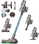 Aspirateur sans fil INTETURE, 650W 55KPA 70Min (ECO) aspirateurs avec écran LED, aspirateur sans fil auto-portant, anti-enchevêtrement, aspirateur à bâton rechargeable pour maison/poils d'animaux/tapis