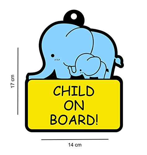 Image of Billy Bum Baby On Board (Elephant)