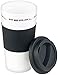 Produktbild PEARL Isolierbecher: Coffee-to-go-Becher mit Deckel, 475 ml, doppelwandig, BPA-frei (Kaffeetasse für unterwegs)