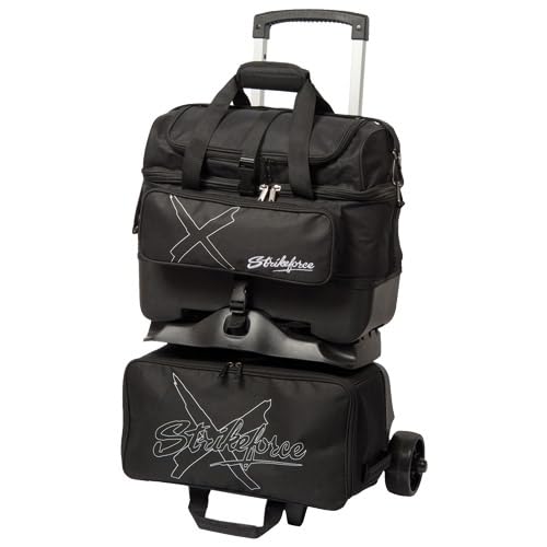 KR Hybrid X 4 Ball Roller Black Bowling Bag