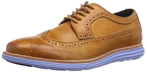 Chung Shi Sensomo I Herren Schnã¼Rschuh, Zapatos Brogue para Hombre, Marrón (Hellbraun), 41.5 EU