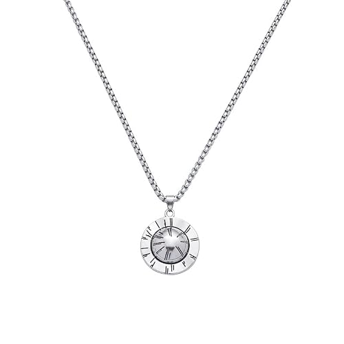 Caupvg One Piece Luffy Straw Hat Pendant Titanium Necklace Men And Women Sweater Chain Street Long Hip-Hop Necklace Anime Fans #TOP3