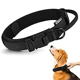 ETACCU hundehalsband mittelgroße Hunde, Neopren Nylon Halsband Hund mit Griff...