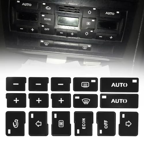 Adhesivo para panel interior de aire acondicionado compatible con A4 B6 B7 2