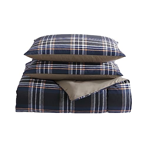 Funda de edredón Queen Wrangler estilo casual City Flats Blue para dormitorios modernos 6