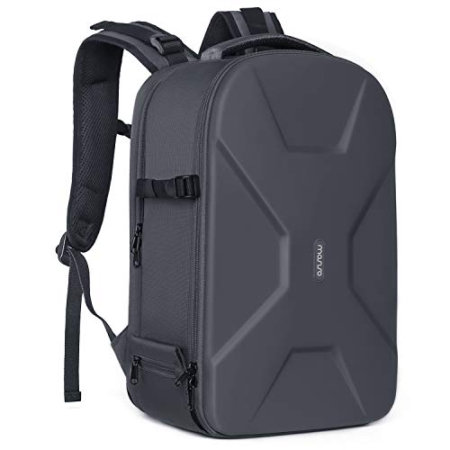 MOSISO Mochila Cámara DSLR Bolso para Fotográfica sin Espejo Funda Rígido Impermeable