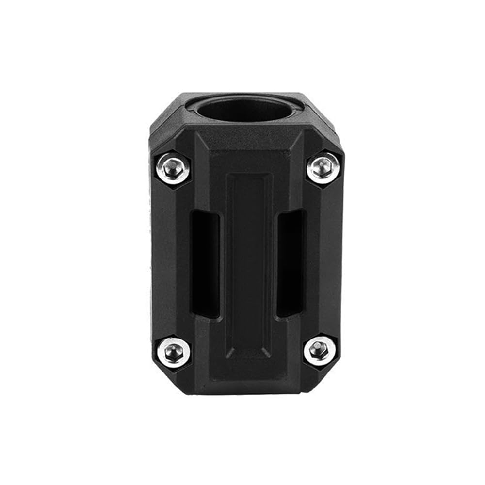 Sarini Lot de 6 blocs de protection universels pour barre de protection de moto, diamètre 22/25/28 mm, protections de pare-chocs antidérapantes, coussinets de protection en gel pour cadre de moto