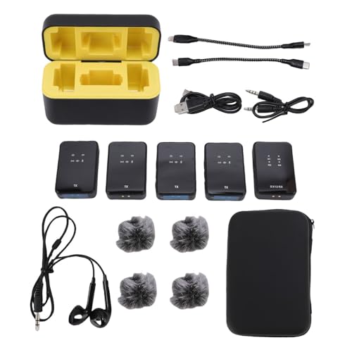 Microphone lavalier sans fil portable revers ordinateur appareil photo