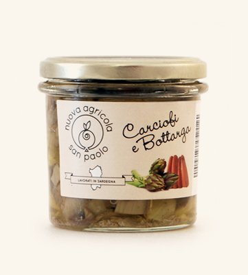 6 x 210 gr - Carciofo spinoso e bottarga sott'olio - Nasp