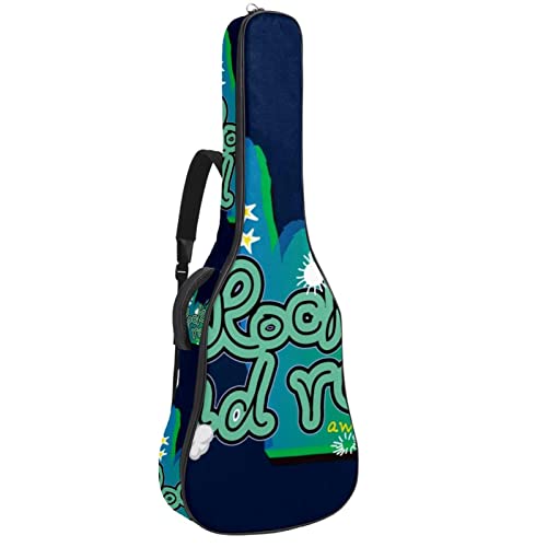 Housse de transport étanche pour guitare avec bandoulière réglable Motif lettre, Multicolore 01., 42.9×16.9×4.7 in… - Les Beatles, Paul McCartney, John Lennon, RIngo Starr, George Harrison Housse de transport étanche pour guitare avec bandoulière réglable Motif lettre, Multicolore 01., 42.9x16.9x4.7 in…