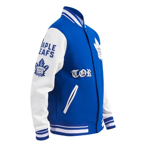 Image of Pro Standard Mens NHL Old English Varsity Jacket
