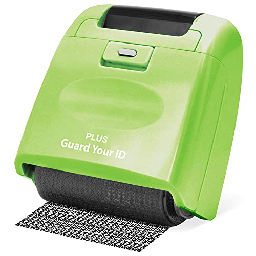 Plus Guard Your ID Wide Roller Stamp, Green