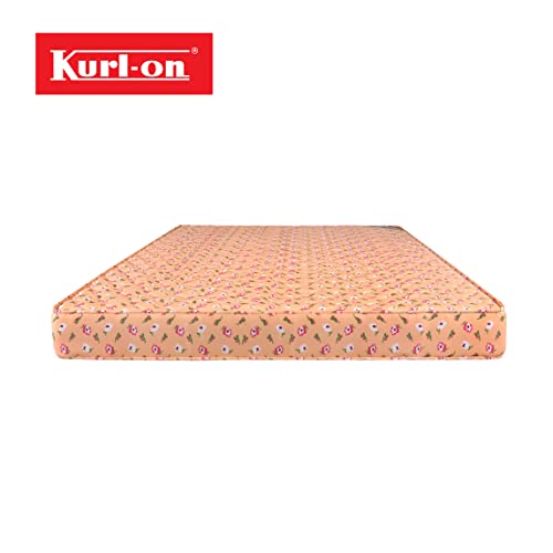 Image of Kurl-On Mattress | Mattress Single Bed, High Density Foam Mattress, 6-Inch Bed Mattress, Mattress Single Size, Sturdy Heavy Duty Foam (78x36x6 Inches, Medium Firm Support)-Jade P