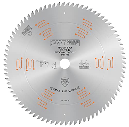 CMT ORANGE CHROME FINE FINISH BLADE 12
