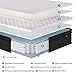 Hotkid,Queen Mattress,10 Inch High Density Foam Hybrid Mattresses in a Box with Individual Pocket Spring,Queen Size mattresses,Breathable Supportive and Pressure Relief,Guest and Kids Bedroom