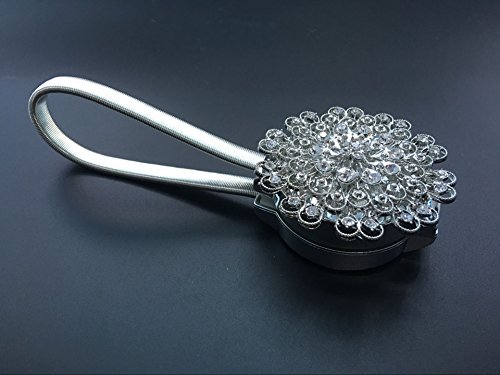 Tsacte Curtain Clips Curtain Attraction Appliance Buckle Magnetic Creative Diamond Curtain Bind Retro Style #TOP1