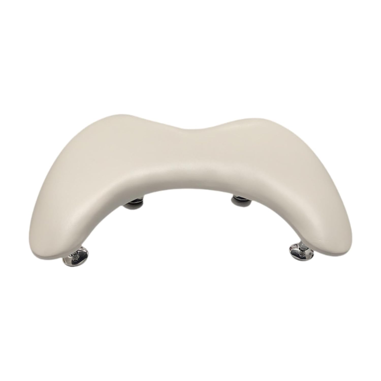 U Shape Arm Rest Detachable Rest Cushion Manicure Armrest for Women Nails Supplies, Milk coffee color