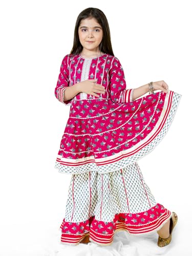 Image of Naughty Ninos Girls Kurta Sharara Set