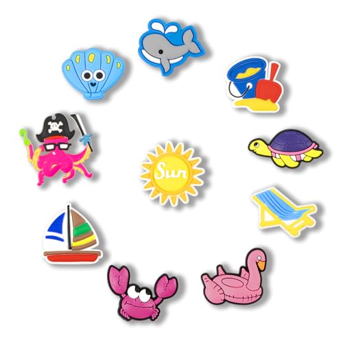 Image of CUNUEN Cute Animals Charms for Clogs Shoe Decoration