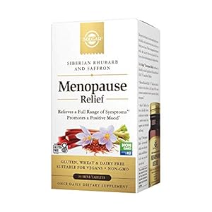 Solgar Menopause Relief – 30 Tablets – Helps Relieve Hot Flashes, Exhaustion, Irritability, Sleep Disturbances & More – Promotes a Positive Mood – Non-GMO, Gluten Free, Vegan – 30 Servings
