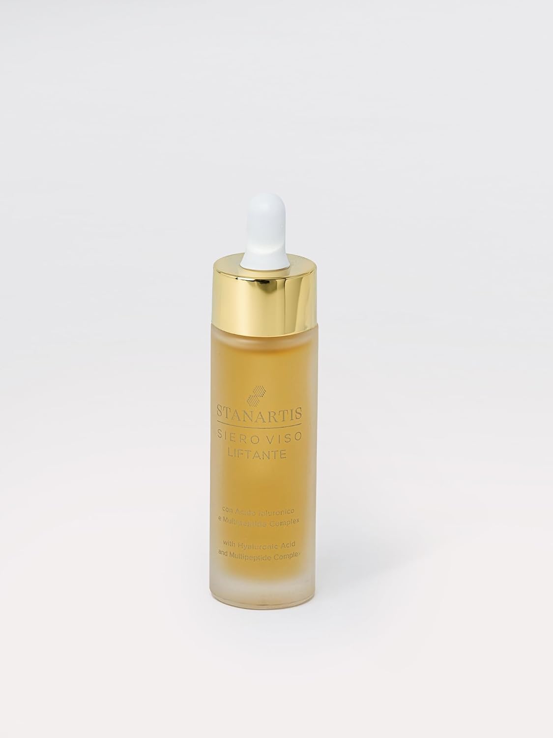 Stanartis Siero Viso Liftante Antiage con 7 Peptidi e Acido Ialuronico – Idratante Rassodante Effetto Distensivo – 30ml