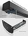 Etour Soundbar Wall Mount Bracket Universal Speaker Mounting [ MAX 38LBS] Depth Adjustable (3.3
