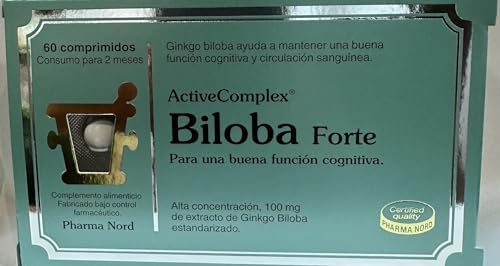 Activecomplex Biloba Forte 60 comprimidos de Pharma Nord