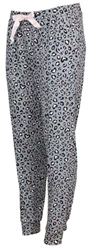 Marilyn Monroe Intimates Women's Soft Knit Jogger Pajama Pants With Pockets (Medium, Pink Cheetah) #TOP1