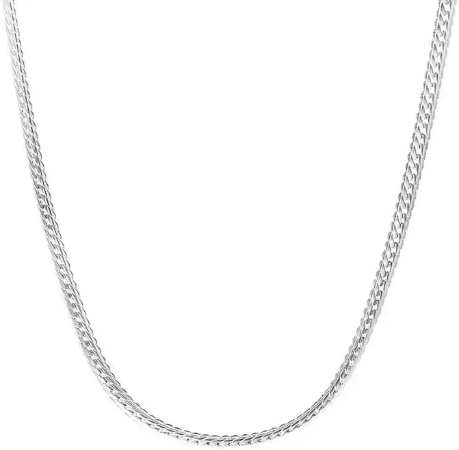 Amaal silver chain for men combo necklace for men platinum chains for men neck chain for men chain for boys mens chain Stainless steel stylish long chains Locket Pendant golden chain fashion A397