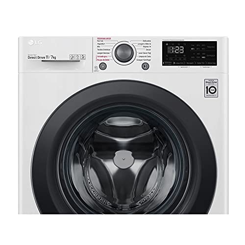 Lava e Seca LG VC5 11kg Branco com Inteligência Artificial AIDD™ - CV3011WG4A - Motor Inverter