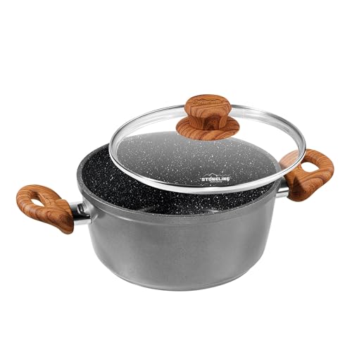 Couvercle de poêle 30 cm STONELINE pour éviter les projections de cuisson
