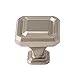 Amerock BP36547PN Wells 1-1/2 in (38 mm) Length Polished Nickel Cabinet Knob