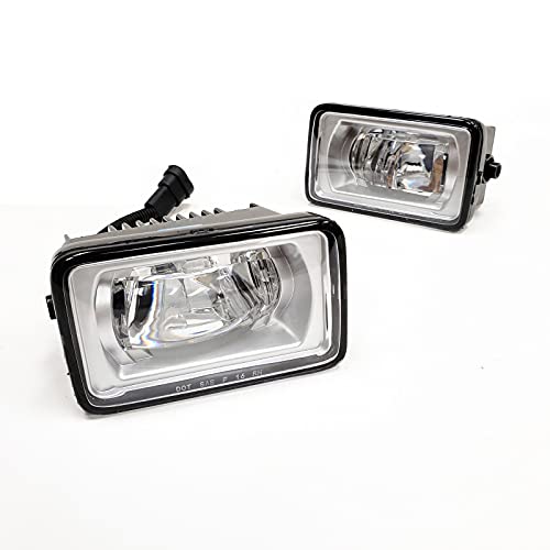 Ledin For Ford 2015-2017 F150 2017-2018 F250 F350 Front Bumper Clear Led Fog Lights With Wires Switch #TOP19