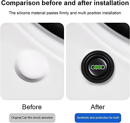 Image of ARKZO 8Pcs Silicone Car Door Shock Absorber Pads Car Door Guard Sticker Car Accessories for AUDII A3| A4| A6| A7| A8 | Q2| Q3| Q5| Q7| Q8 | S5 | RS5| RS7 | R8 | e-Tron