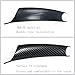CHUANGHUI 3PCS Car Door Handle Cover Fit for BMW X5 E70 F15 F85 2007-2018, X6 E71 F16 F86 2008-2019 Interior Door Pull Handles Protective Decorate Covers (E70 E71 Carbon Fiber Color)