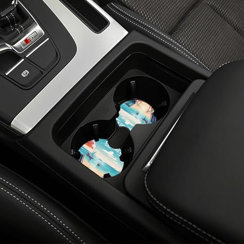 2 Pack Portavasos Universal para Carro Coasters Antideslizante miniatura 6