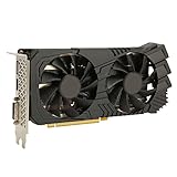tarjeta grafica 3djuegos Ventilador dual: la tarjeta gráfica GPU está equipada con ventiladores de refrigeración duales para proporcionar más flujo de aire, un funcionamiento silencioso y sin interferencias de ruido.