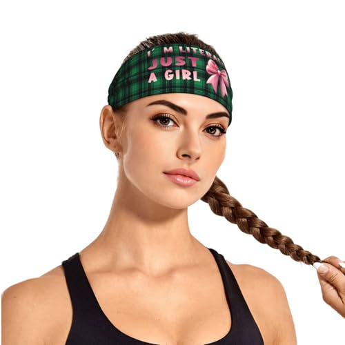 I'm Literally Just A Girl Headbands Sports Sweatbands Non-Slip Sports Running Quick Drying Headband83