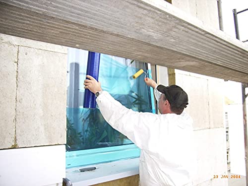 Glasschutzfolie Scorprotect selbstklebend für Fenster und Spiegel
