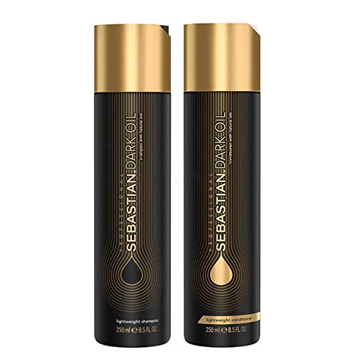 Sebastian Dark Oil Set - Schwereloses Shampoo 250ml + Schwereloser Conditioner 250ml