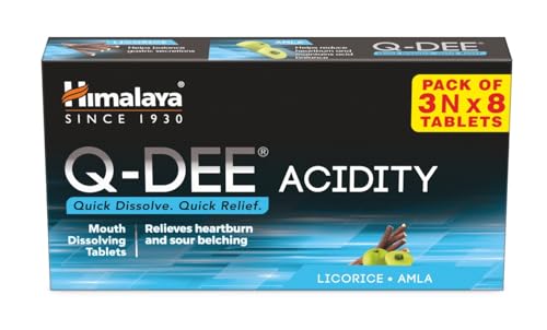 Image of Himalaya Q-DEE (ACIDITY) TABLETS 3NX8'S Pack