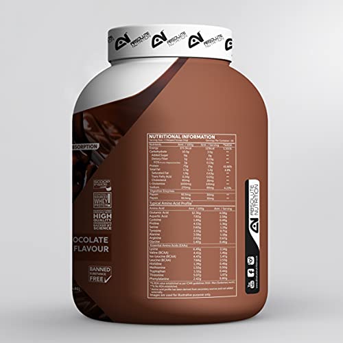 Image of ABSOLUTE NUTRITION Whey Protein Powder Premium Whey Blend Health Supplement - 2 Kg (Chocolate)