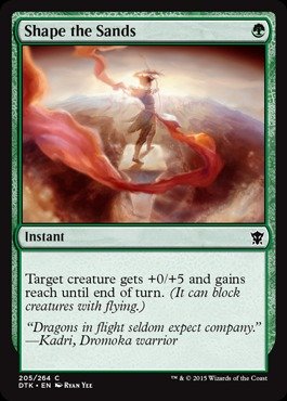 Magic The Gathering - Shape The Sands (205/264) - Dragons of Tarkir